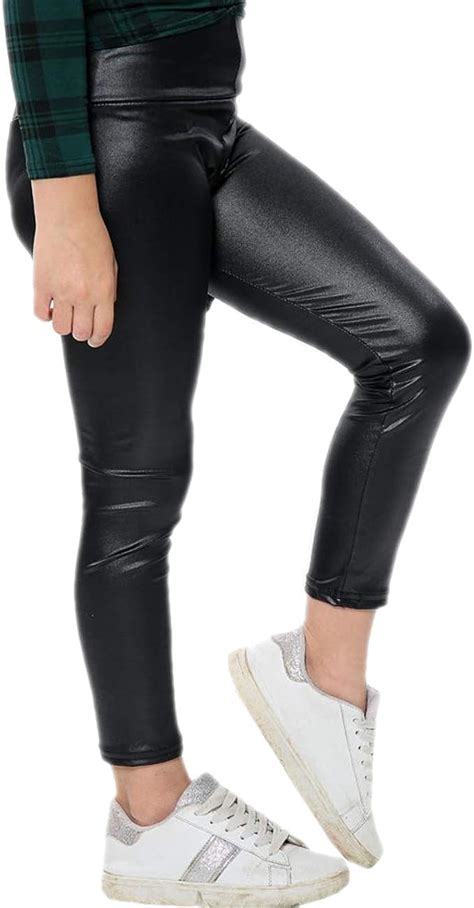 Schwarze Leggings für Mädchen 